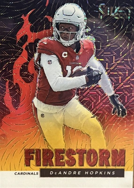 DeAndre Hopkins 2021 Select #FS-18 Firestorm - Gold /10 RAW