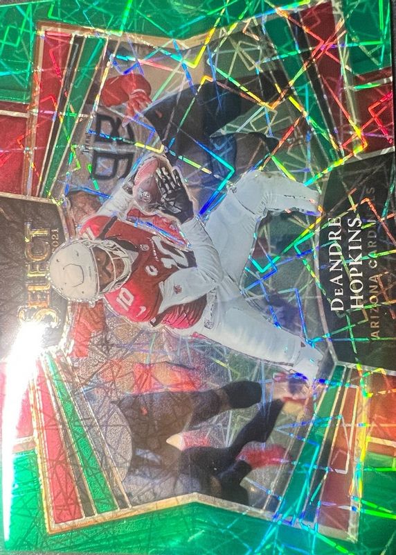 DeAndre Hopkins 2021 Select #SS-12 Snapshots - Green /5 RAW