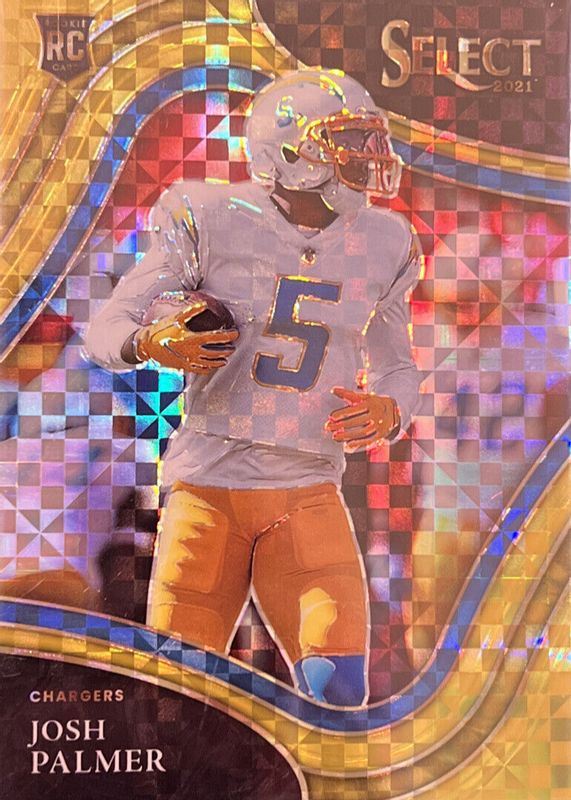 Josh Palmer 2021 Select #366 Field Level Gold /10 Rookie RAW