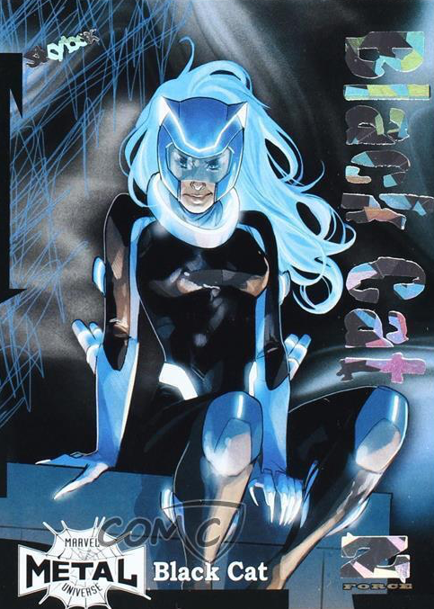 Black Cat 2021 SkyBox Marvel Metal Universe Spider-Man #Z-5