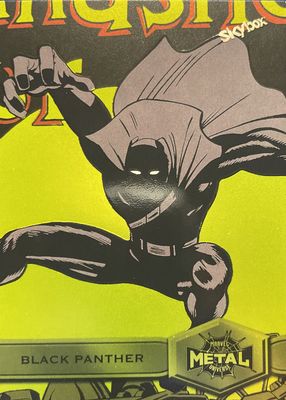 2021 Skybox Marvel Metal Universe Spider-Man #111 Light FX Yellow (High Series)