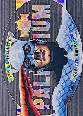 2021 Skybox Marvel Metal Universe Spider-Man #33P Palladium