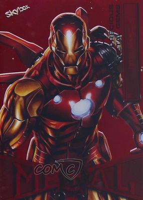 2021 Skybox Marvel Metal Universe Spider-Man #36 Precious Metal Gems Red /90