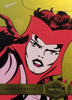 2021 Skybox Marvel Metal Universe Spider-Man #172 Light FX Yellow (High Series)