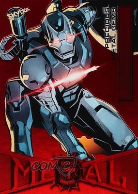 2021 SkyBox Marvel Metal Universe Spider-Man #96 Precious Metal Gems Red /90