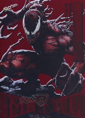 2021 Skybox Marvel Metal Universe Spider-Man #18 Precious Metal Gems Red /90