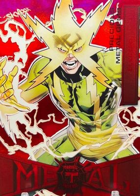 2021 Skybox Marvel Metal Universe Spider-Man #25 Precious Metal Gems Red /90