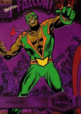 2021 Skybox Marvel Metal Universe Spider-Man #126 Light FX Pink (High Series) /75