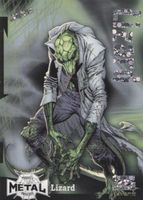 Lizard 2021 SkyBox Marvel Metal Universe Spider-Man #Z-18 Z