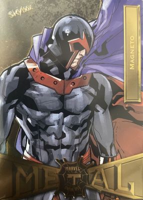 2021 Skybox Marvel Metal Universe Spider-Man #47 Light FX Gold