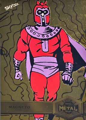 2021 Skybox Marvel Metal Universe Spider-Man #147 Light FX Gold (High Series)