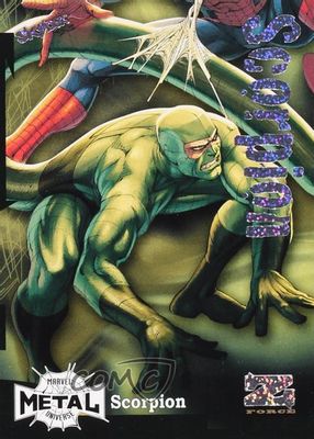Scorpion 2021 SkyBox Marvel Metal Universe Spider-Man #Z-31