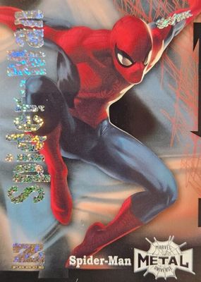 2021 SkyBox Marvel Metal Universe Spider-Man #Z-39 Z-Force Rave /100