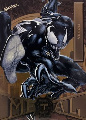 2021 Skybox Marvel Metal Universe Spider-Man #93 Light FX Gold