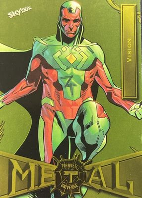 スケッチカード Marvel Vision 2025 Topps Chrome Marvel - Vision Golden Age - 85th