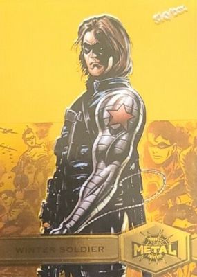 2021 Skybox Marvel Metal Universe Spider-Man #199 Light FX Gold (High Series)