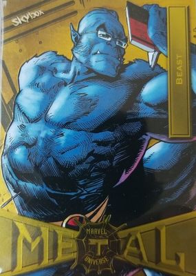 2021 SkyBox Marvel Metal Universe Spider-Man #7 Light FX Gold