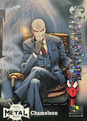 Chameleon 2021 SkyBox Marvel Metal Universe Spider-Man #Z-7