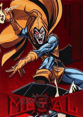 2021 Skybox Marvel Metal Universe Spider-Man #32 Precious Metal Gems Red /90