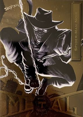 2021 Skybox Marvel Metal Universe Spider-Man #85 Light FX Gold