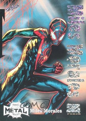 2021 Skybox Marvel Metal Universe Spider-Man #Z-20 Z-Force Rave /100
