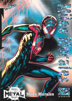2021 SkyBox Marvel Metal Universe Spider-Man #Z-20 Z-Force Rave - Spectacular Rave /25
