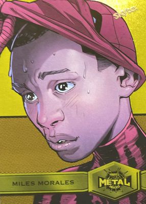 2021 SkyBox Marvel Metal Universe Spider-Man #152 Light FX Yellow (High Series)