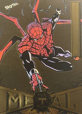 2021 SkyBox Marvel Metal Universe Spider-Man #88 Light FX Gold