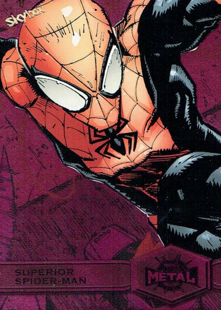Superior Spider-Man 2021 SkyBox Marvel Metal Universe Spider