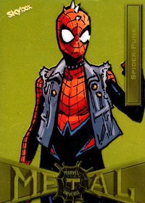 2021 SkyBox Marvel Metal Universe Spider-Man #86 Light FX Yellow