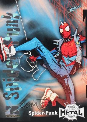 2021 Skybox Marvel Metal Universe Spider-Man #Z-42 Z-Force Rave - Amazing Rave /62