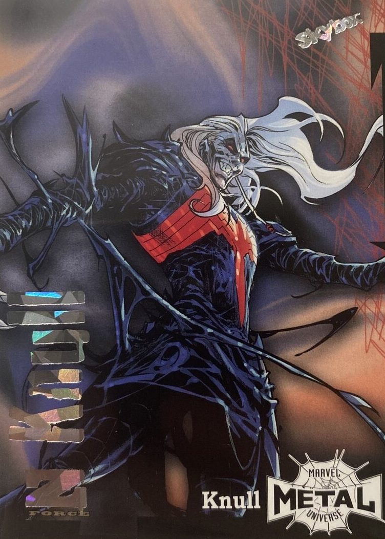 Knull 2021 SkyBox Marvel Metal Universe Spider-Man #Z-16 Z