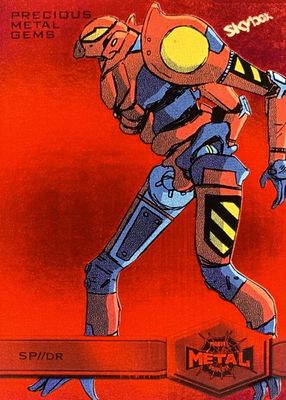 2021 Skybox Marvel Metal Universe Spider-Man #163 Precious Metal Gems Red (High Series) /90