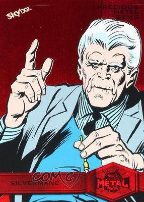 2021 Skybox Marvel Metal Universe Spider-Man #182 Precious Metal Gems Red (High Series) /90