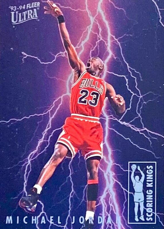 Michael Jordan 1993 Fleer Ultra #5 Scoring Kings RAW