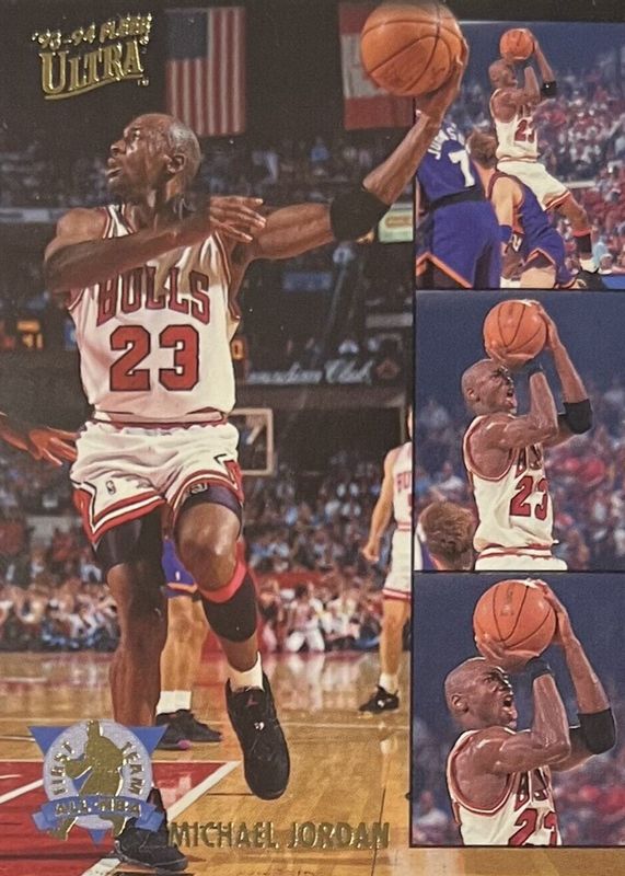 Michael Jordan 1993 Fleer Ultra All-NBA Team #2 Price Guide