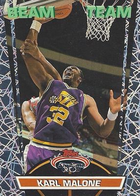 Karl Malone 1997 Metal Universe Championship #88 Precious Metal 