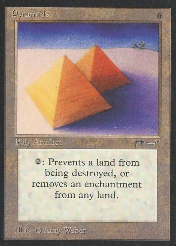 Pyramids 1993 Arabian Nights Base RAW