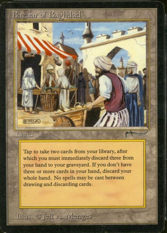 Bazaar of Baghdad 1993 Arabian Nights Base SGC 9