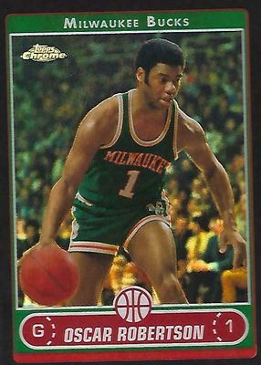 2006 Topps Chrome #156 Black Refractor /99