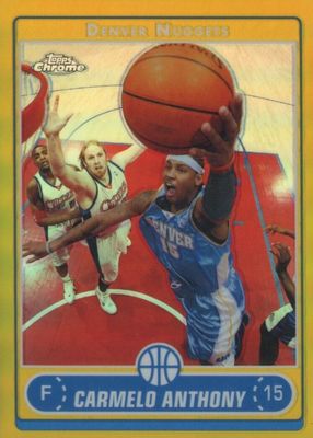 2006 Topps Chrome #106 Gold Refractor /25