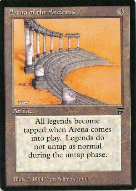 Arena of the Ancients 1994 Legends Base RAW