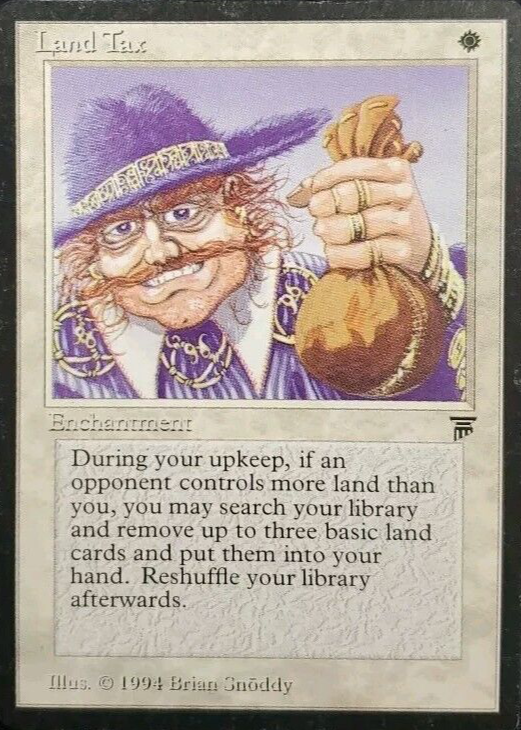 mtg tax cards Evasion : r/custommagic and Ghostly Prison.) Land Tax 1994 Legends Base