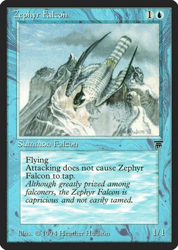 Zephyr Falcon 1994 Legends Base RAW