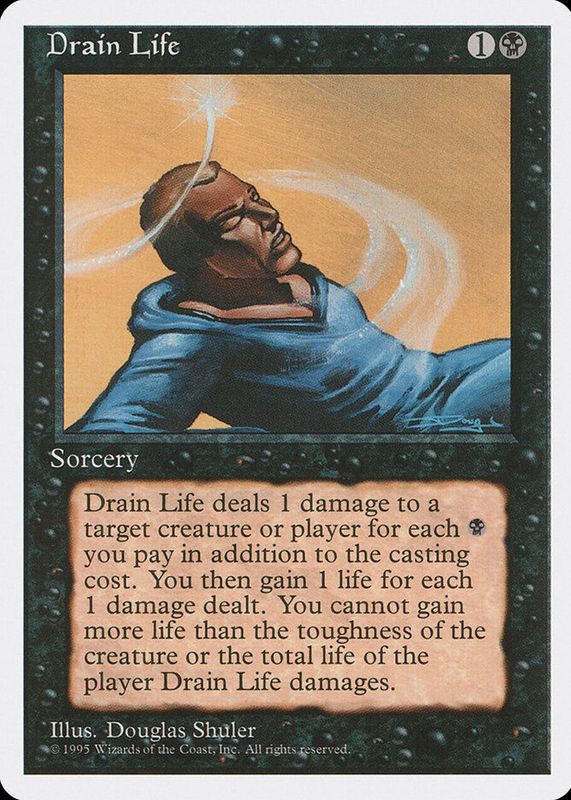 Drain Life 1995 Fourth Edition Base SGC 8