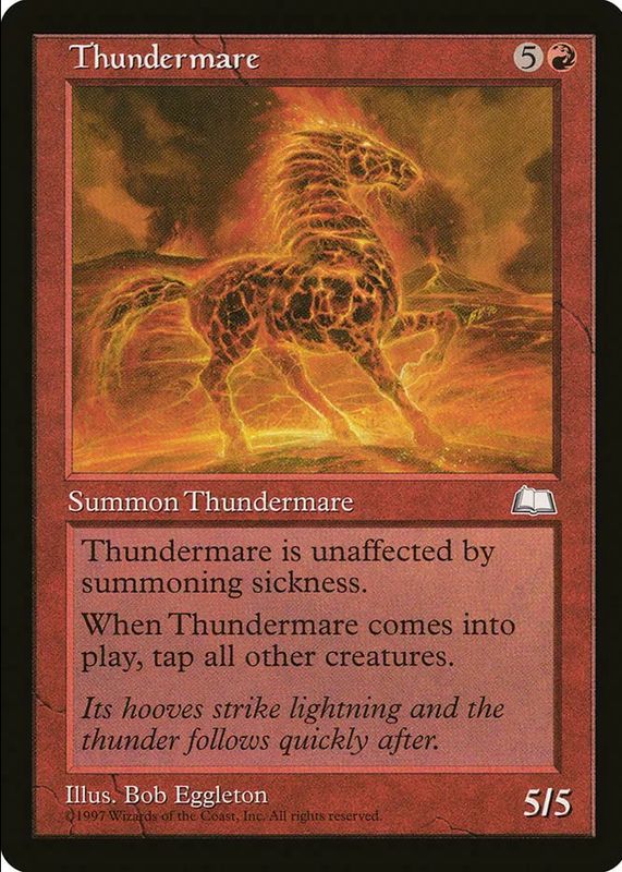 Thundermare 1997 Weatherlight Base RAW
