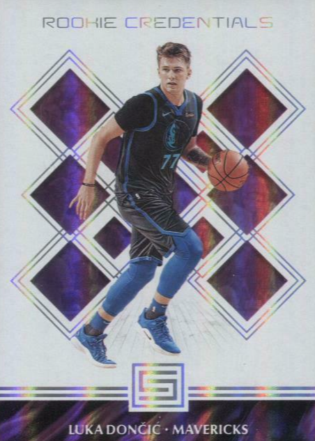 Luka Doncic 2018 Status #26 Rookie Credentials Price Guide