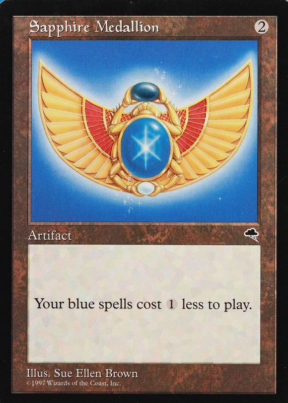 Sapphire Medallion 1997 Tempest Base RAW