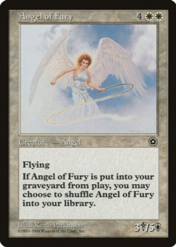 Angel of Fury 1998 Portal Second Age Base PSA 10