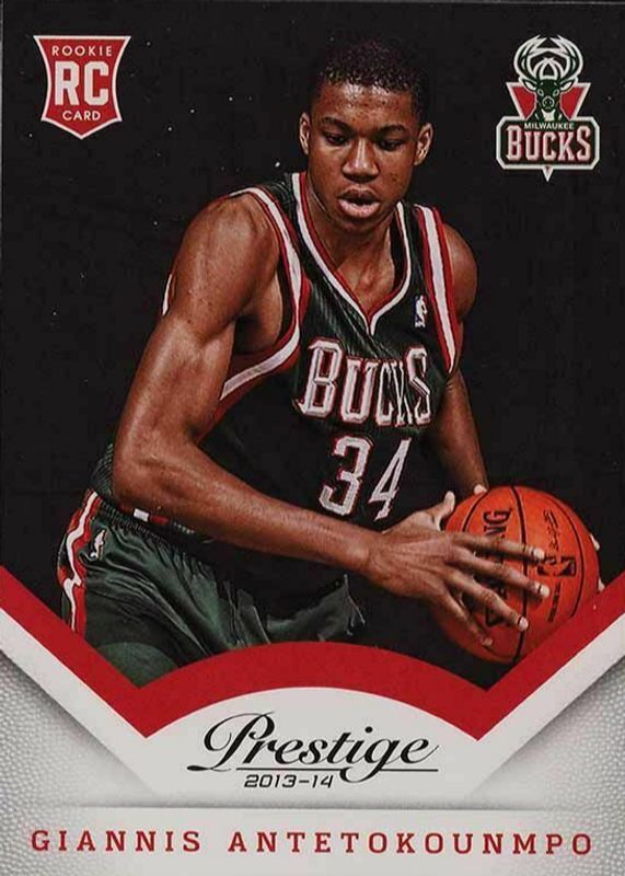 Giannis Antetokounmpo 2013 Prestige #175 Base Rookie PSA 10